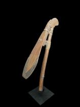 Farmer's Hoe with Metal Tip - Tiv People, Nigeria 