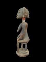 Seated Female figure - in the style of the Dogon/Bambara People, Mali 3