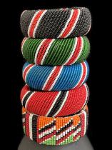 Tribal Beaded Bracelets - Maasai People, east Africa (Kenya and Tanzania)