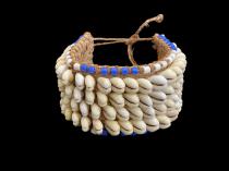 Pair of Cowrie Shell Anklets - Kuba People of D.R. Congo  3