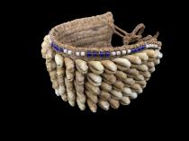 Pair of Cowrie Shell Anklets - Kuba People,  D.R. Congo 8