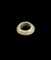Large Coin Silver Wedding Ring - Ethiopia 2