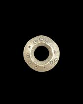 Small Coin Silver Wedding Ring - Ethiopia 2