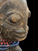 Ibeji Twins with beads and metal rings - Yoruba People, Nigeria 9