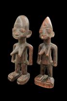Two Female Ibeji Twins - Yoruba People, Nigeria