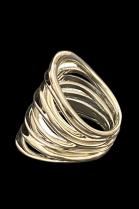 Sterling Silver Whirling Ring 1