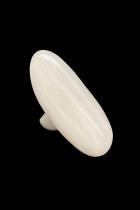 Large Polished White Bone Ring 1