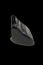 Wavy Textured Black Horn Ring #6 1