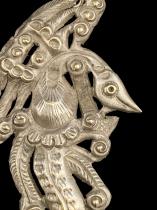 Tribal Silver Phoenix (Fenghuang) Earrings - Chinese - BR246 1