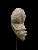 Miniature Passport Mask or ma go (small head) - Dan People, Liberia H 5
