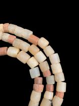 Strand of Ancient Small Bow Drilled Quartz Beads - Mali 2