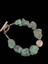 Chunky Nuggets of Turquoise Bracelet 1