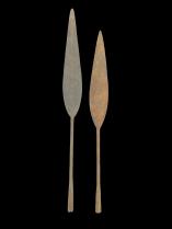 Pair of Spear Tips - Kuba Peoples, D.R. Congo