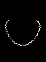 Sterling Silver Coiled Wavy Choker