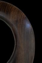 Circular Ebony Wood Bangle - Mozambique 1