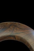 Circular Ebony Wood Bangle - Mozambique 2