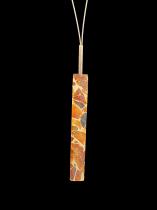 Compressed Amber Mosaic Pendant