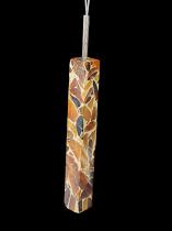 Compressed Amber Mosaic Pendant 2