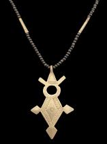 Mixed Metal Cross of Agadez - Tuareg Nomads of the south Sahara 1