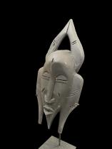 Black Mask on Stand - Senufo People, Ivory Coast 1
