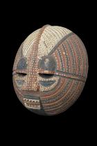 Round Kifwebe Mask - Luba People, D.R.Congo #1 1