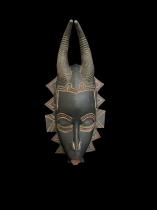 Mask with Senufo, Guro and Baule Influences - Ivory Coast