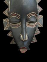 Mask with Senufo, Guro and Baule Influences - Ivory Coast 1