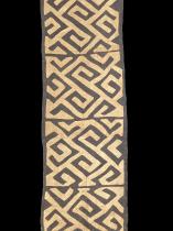 Kuba Raffia Cloth Skirt - Kuba People, D.R. Congo (#39) 1