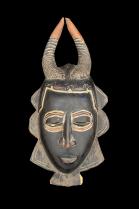 Mask with Senufo, Guro and Baule Influences - Ivory Coast #38