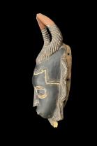 Mask with Senufo, Guro and Baule Influences - Ivory Coast #38 2