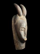 Mask with Antelope Horns - Baule People, Ivory Coast 3