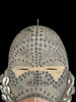 Decorative Mask with Studs and cowrie Shells - in the style of the Dan People, Ivory Coast 8