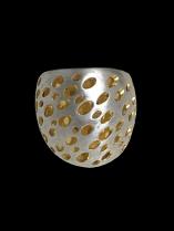 Sterling Silver and Gold Vermeil Ring 1