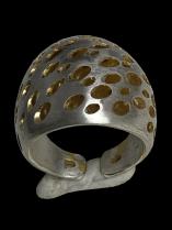 Sterling Silver and Gold Vermeil Ring 4