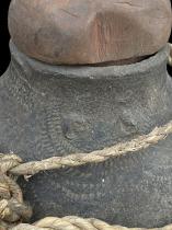 Clay Vessel with Wooden Lid - east Africa 3