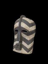 Black and White Kifwebe Mask - Songye People, D.R. Congo 2