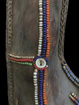 Leather Olbene Bag - Maasai People, east Africa (1) 3