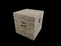 Leopard Print Square Box 4