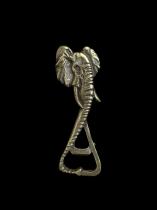 Elephant Trunk Brass Bottle Opener - South Africa