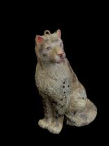 Realistic Snow Leopard Ornament  1