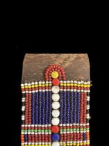 Beaded Ear Flap C - Gonito' - Maasai People, Kenya/Tanzania, east Africa 3