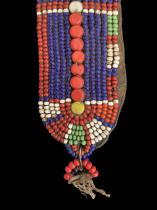 Beaded Ear Flap D - Gonito' - Maasai People, Kenya/Tanzania, east Africa 3