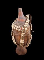 Wood and Gourd Container Vessel - Ethiopia - Sold