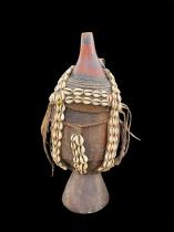 Wood and Gourd Container Vessel - Ethiopia - Sold 4