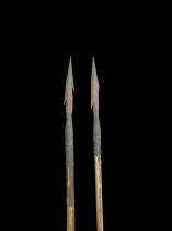Leather Quiver with 2 Arrows - Probably Mandingo People, Gambia - Sold 5