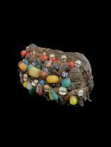 Headpiece called 'Charwita' with multiple beads - Moors, Mauritania - Sold 1