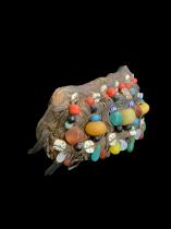 Headpiece called 'Charwita' with multiple beads - Moors, Mauritania - Sold 5
