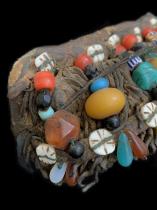 Headpiece called 'Charwita' with multiple beads - Moors, Mauritania - Sold 9