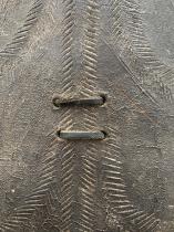 Old Leather Shield - Shilluk People, South Sudan 5