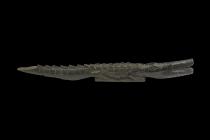 Black Wooden Crocodile - South Africa 1